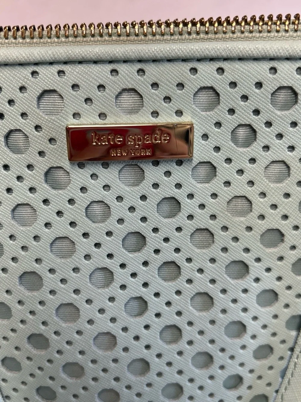 kate spade | Bags | Kate Spade Mint Perforated Dome Satchel | Poshmark